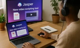 Новые PDF- и видео‑скриптинг инструменты Jasper AI для маркетологов